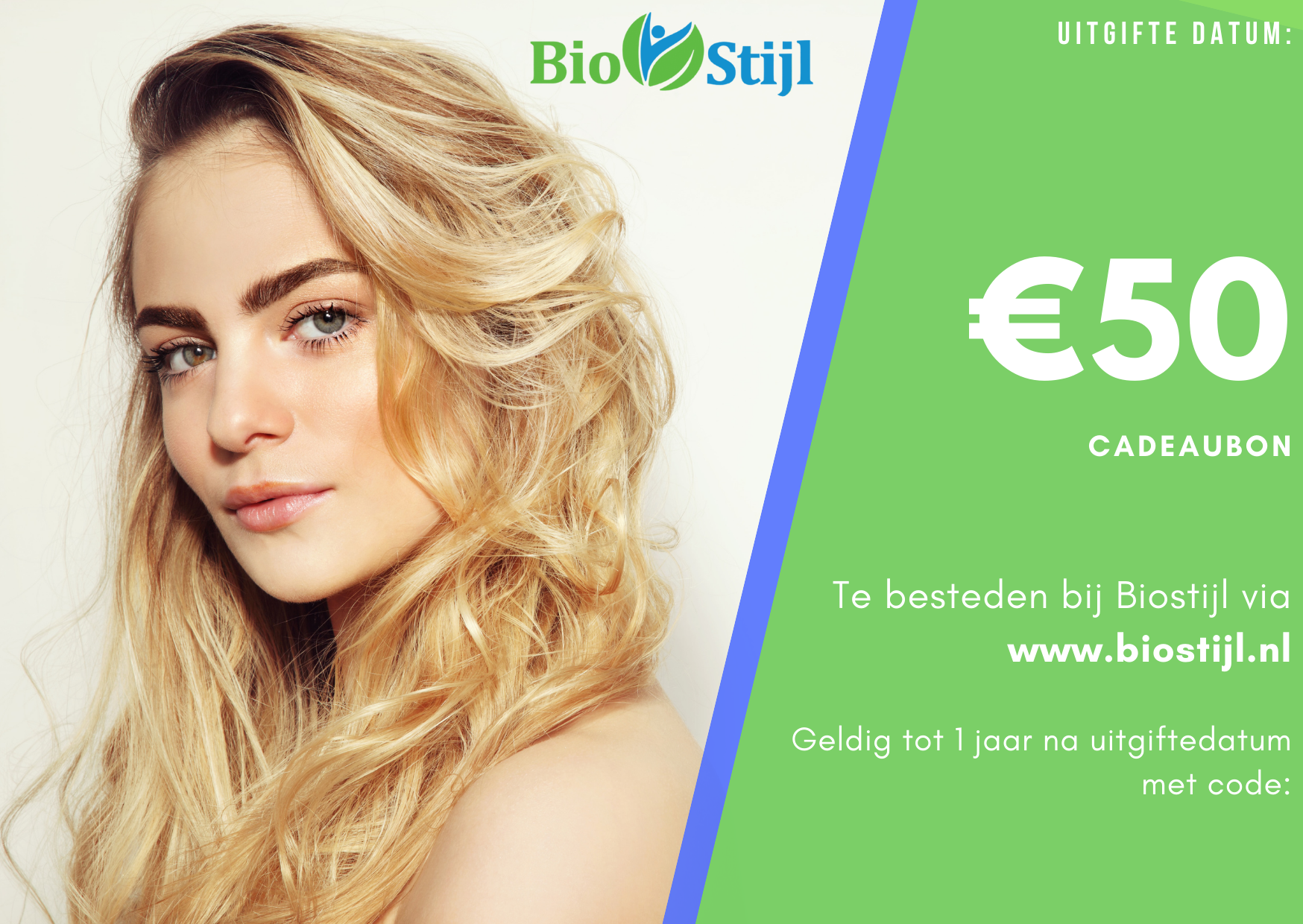 Cadeaubon voor haar twv 50 euro